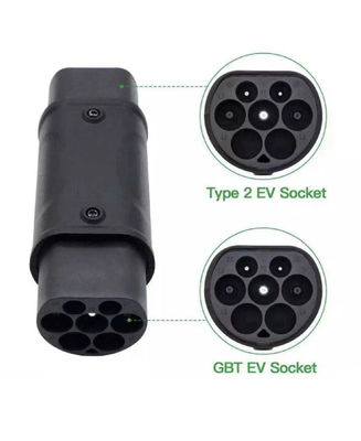 90% EV Type1 Type2 GB/T 어댑터 32A 1Phase 3Phase Schuko 전기 자동차 충전