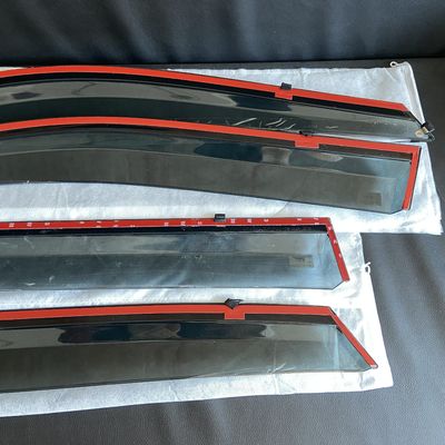 MG GS 4pcs 앞 및 뒷 창문 자동차 장착용 MG SAIC용 플라스틱 창문 비저