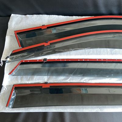 MG GS 4pcs 앞 및 뒷 창문 자동차 장착용 MG SAIC용 플라스틱 창문 비저
